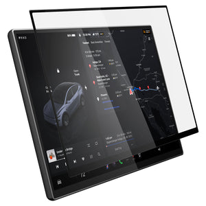 Spigen Tesla Model Y Screen Protector (16”)– GLAS.tR EZ Fit AluminaCore Screen Protector view 5