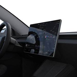 Spigen Tesla Model Y Screen Protector (16”)– GLAS.tR EZ Fit AluminaCore Screen Protector view 8