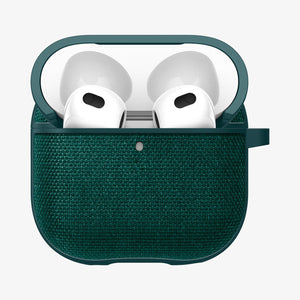 Open Spigen Urban Fit Midnight Green case for AirPods 4