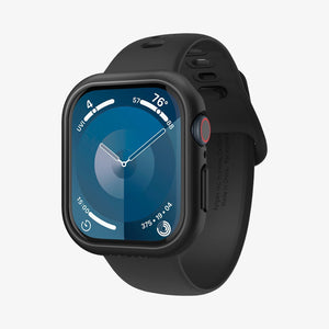 ACS08588 - Apple Watch Series 11 / 10 (42mm) Case Thin Fit in Black showing the front, sides, inner and back