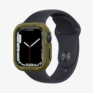 Spigen Apple Watch 41mm/40mm Rugged Armor case - Military Green - image 2