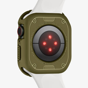 Spigen Apple Watch 41mm/40mm Rugged Armor case - Military Green - image 4