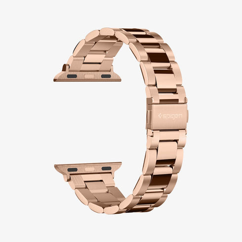 062MP25403 - Apple Watch Series (Apple Watch (49mm)/Apple Watch (45mm)/Apple Watch (42mm)) Watch Band Modern Fit in black showing the front