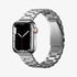 062MP25403 - Apple Watch Series (Apple Watch (49mm)/Apple Watch (45mm)/Apple Watch (42mm)) Watch Band Modern Fit in black showing the front
