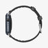 062MP25079 - Apple Watch Series (Apple Watch (49mm)/Apple Watch (45mm)/Apple Watch (42mm)) Watch Band Retro Fit in black showing the front