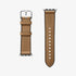 062MP25079 - Apple Watch Series (Apple Watch (49mm)/Apple Watch (45mm)/Apple Watch (42mm)) Watch Band Retro Fit in black showing the front