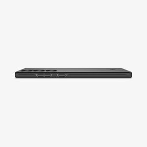 ACS05609 - Galaxy S23 Ultra Case Thin Fit in black showing the back
