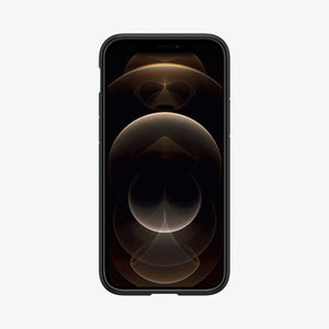ACS01618 - iPhone 12 Pro Max Case Ultra Hybrid in crystal clear showing the back