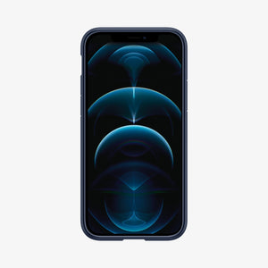 ACS01618 - iPhone 12 Pro Max Case Ultra Hybrid in crystal clear showing the back