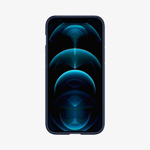 ACS01618 - iPhone 12 Pro Max Case Ultra Hybrid in crystal clear showing the back