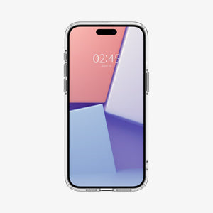 Spigen Ultra Hybrid case for iPhone 15 Pro in Crystal Clear – detail image 4