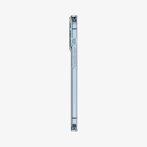 ACS03197 - iPhone 13 Pro Max Case Liquid Crystal in crystal clear showing the back