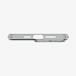 Spigen iPhone 14 Pro Max Case – Liquid Crystal in Crystal Clear – charging-port and speaker cutouts