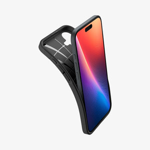 Spigen Core Armor case for iPhone 16 Plus in Matte Black – detail image 2