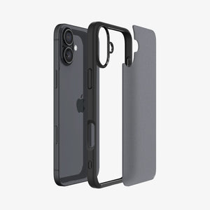 Spigen iPhone 16 Case – Ultra Hybrid – Frost Black – detail image 2