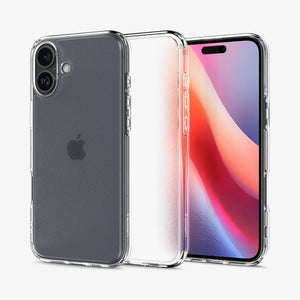 Spigen iPhone 16 Plus Case – Ultra Hybrid – Frost Clear – detail image 1