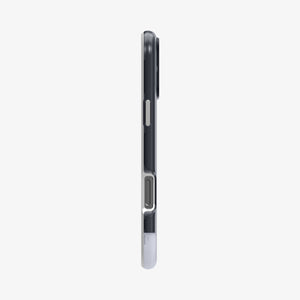 Spigen iPhone 16 Pro Classic C1 MagFit case in Graphite - side button and case profile