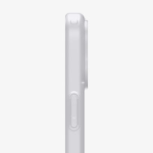 Spigen iPhone 17 Ultra Hybrid Classic MagFit case in Classic Silver - side profile
