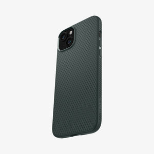 Spigen Liquid Air case for iPhone 15 in Abyss Green – detail image 8