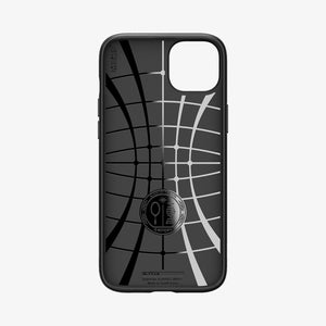 Spigen Liquid Air case for iPhone 15 in Matte Black – detail image 7