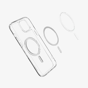 Spigen Ultra Hybrid MagFit case for iPhone 15 in Graphite – detail image 4