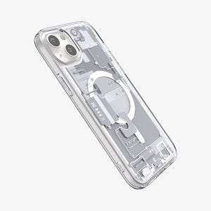 Spigen Ultra Hybrid Zero One (MagFit) case for iPhone 15 in Zero One White – detail image 5