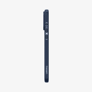 Spigen Liquid Air case for iPhone 15 Pro in Navy Blue – detail image 10