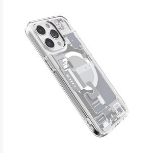 Spigen Ultra Hybrid Zero One (MagFit) case for iPhone 15 Pro in Zero One White – detail image 5