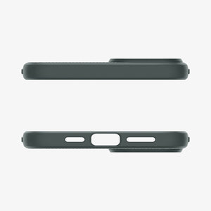 Spigen Liquid Air case for iPhone 15 Plus in Abyss Green – detail image 12