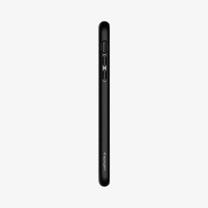 064CS24872 - iPhone XR Case Liquid Air in Black showing the back
