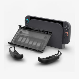Spigen Snap Switch Nintendo Switch 2 case shown from front and rear