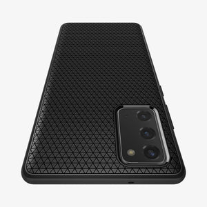 Spigen Galaxy Note 20 Ultra Case – Liquid Air – Matte Black – detail image 4