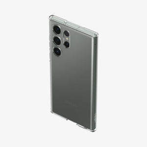 Spigen Ultra Hybrid case for Galaxy S23 Ultra in Crystal Clear – detail image 3