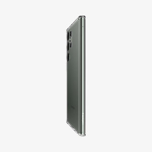 Spigen Ultra Hybrid case for Galaxy S23 Ultra in Crystal Clear – detail image 7