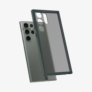 Spigen Ultra Hybrid case for Galaxy S23 Ultra in Frost Green – detail image 6