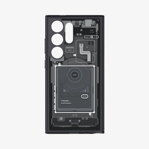 Spigen Galaxy S24 Ultra Case – Ultra Hybrid Zero One – Zero One Black – detail image 6