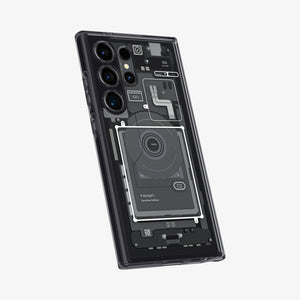 Spigen Galaxy S24 Ultra Case – Ultra Hybrid Zero One – Zero One Black – detail image 5