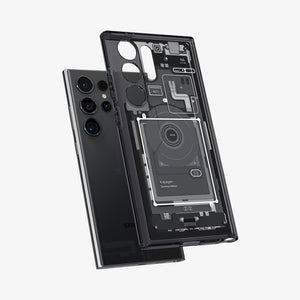 Spigen Galaxy S24 Ultra Case – Ultra Hybrid Zero One – Zero One Black – detail image 3