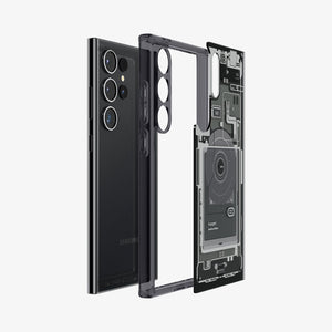 Spigen Galaxy S24 Ultra Case – Ultra Hybrid Zero One – Zero One Black – detail image 4