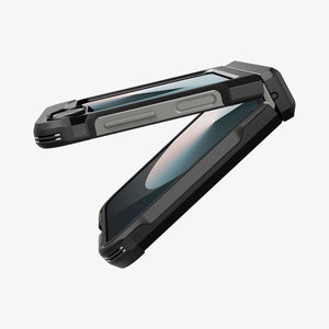 Spigen Galaxy Z Flip 7 FE / Z Flip 6 Case – Tough Armor Pro (MagFit) — Black, fit, construction or use view 12