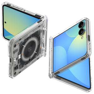 Spigen Galaxy Z Flip 8 Case Ultra Hybrid Pro Neo One MagFit - Neo One - image 1