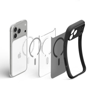 Spigen iPhone 18 Pro Ultra Hybrid Matte (MagFit) - Frost Black - case detail 13