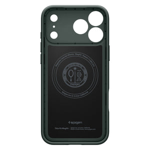 Spigen iPhone 18 Pro Max Thin Fit (MagFit) - Abyss Green - case detail 17