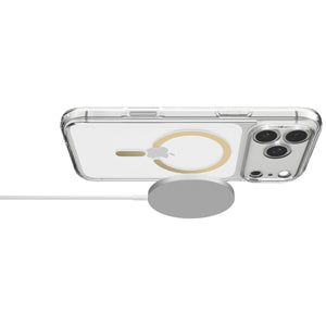 Spigen iPhone 18 Pro Max Ultra Hybrid (MagFit) - Clear Gold - case detail 24