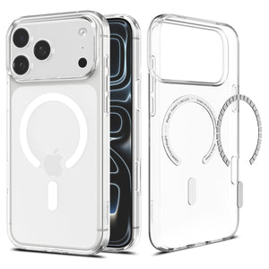 Spigen iPhone 18 Pro Max Liquid Crystal MagFit - Clear White - product view 1