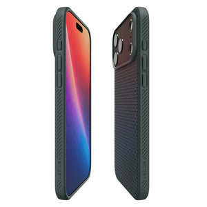 Spigen iPhone 18 Pro Liquid Air - Abyss Green - case detail 17