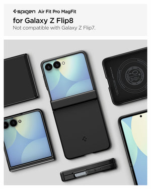 Spigen Galaxy Z Flip 8 Case Air Fit Pro MagFit - Black - image 2