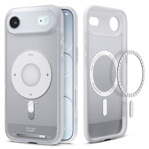 Spigen iPhone Air Ultra Hybrid Classic MagFit case - Classic Silver white-background main image