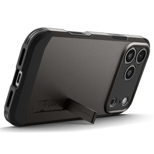 Spigen iPhone 18 Pro Tough Armor T (MagFit) - Gunmetal - case detail 31