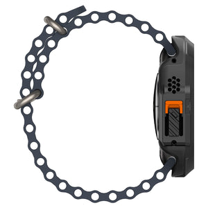 Spigen Apple Watch Ultra 4 / 3 / 2 / 1 (49mm) Case – Lock Fit with Glass — Black, construction, fit or installation view 17